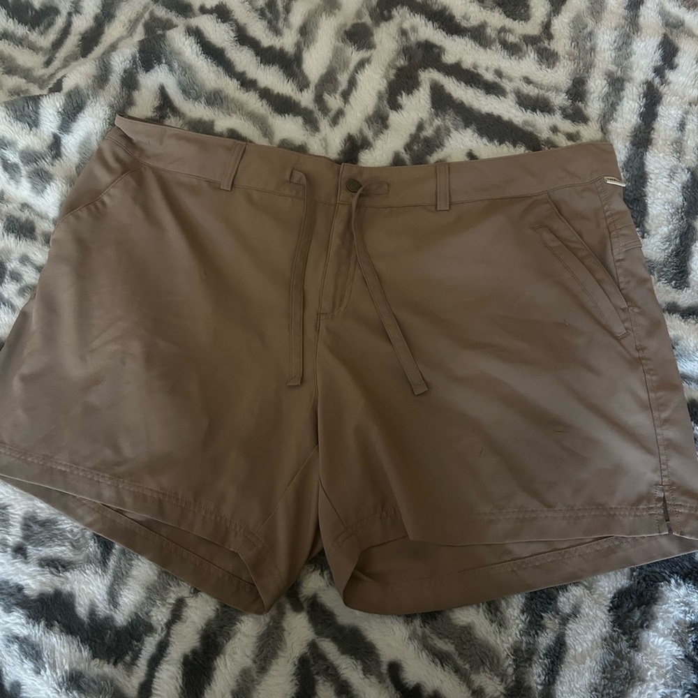 Magellan Outdoors Women’s Brown Shorts Relaxed Fit